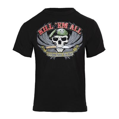 T-shirt KILL’EM ALL NOIR