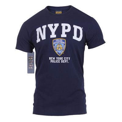 T-shirt NYPD Police BLEU
