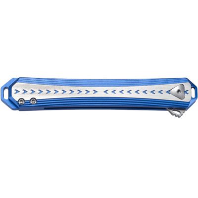 Couteau pliant STICKLER à lame lisse BLEU CRKT 6710 4