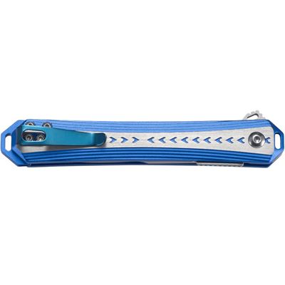 Couteau pliant STICKLER à lame lisse BLEU CRKT 6710 2
