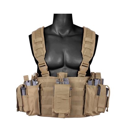 Gilet tactique OPERATORS CHEST RIG COYOTE BROWN