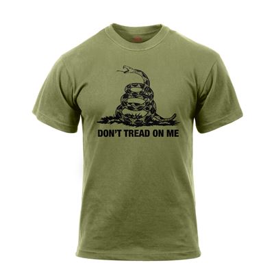 T-shirt DON'T TREAD ON ME Vintage VERT