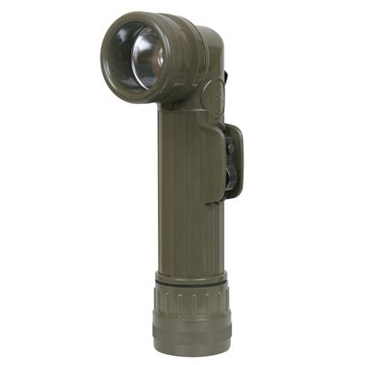 Lampe torche US LARGE « pipe » FULTON originale VERTE