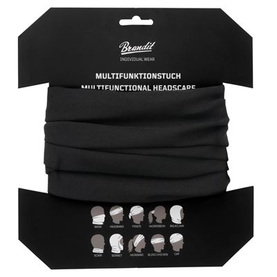 Foulard multifonctionnel NOIR BRANDIT 7016-2 2