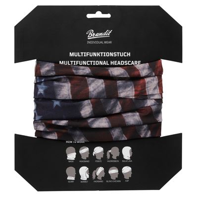 Foulard multifonctionnel DRAPEAU AMÉRICAIN BRANDIT 7016-233 2
