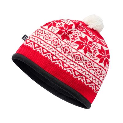 Bonnet tricoté SNOW CAP ROUGE
