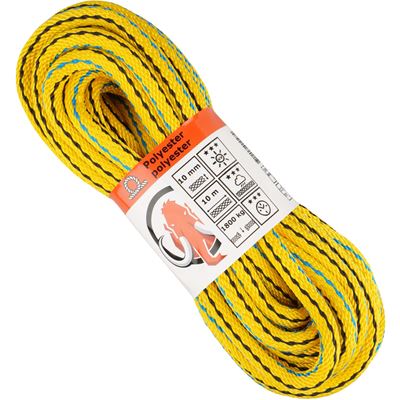 Corde paraloc ø 10 mm / 10 m (1800 kg) jaune-bleu-noir