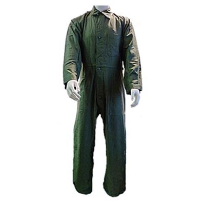 Combinaison US TYPE I (à boutons) VERTE usagée