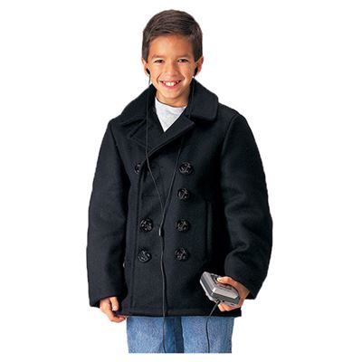 Manteau enfant US marin NOIR