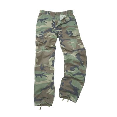 Pantalon US BDU WOODLAND orig. rip-stop d'occasion