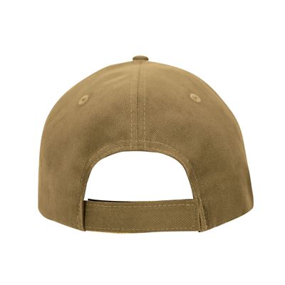 Casquette avec emblème USMC brodé et drapeau américain COYOTE ROTHCO 7185 2