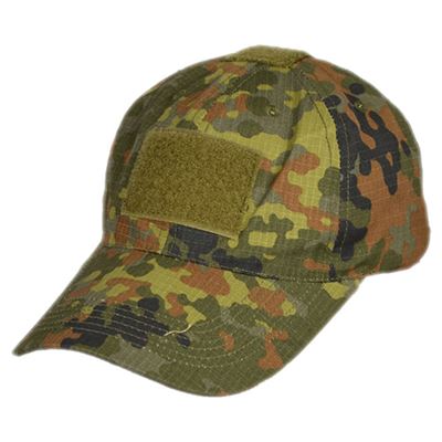 Casquette OPERATOR rip-stop avec panneaux velcro FLECKTARN