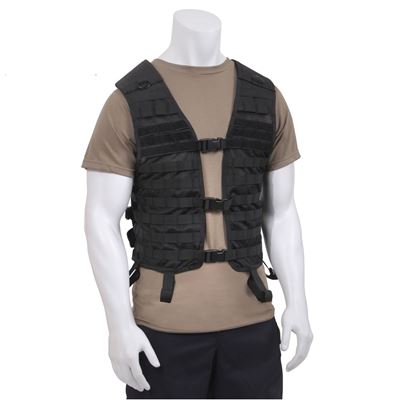 Gilet tactique LIGHTWEIGHT MOLLE UTILITY NOIR ROTHCO 7206 4