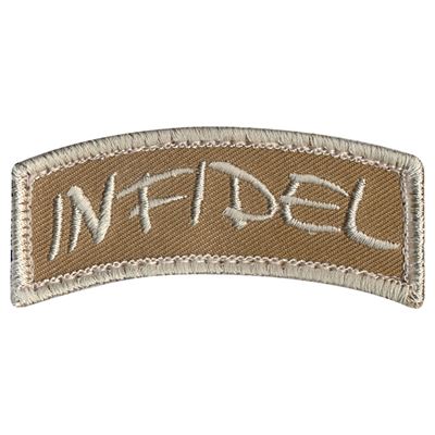 Écusson INFIDEL velcro DESERT