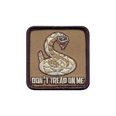 Écusson DON'T TREAD ON ME velcro