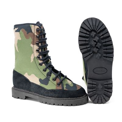 Chaussures en toile Invazky SK SPECIAL camouflées modèle 97