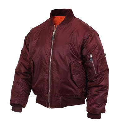 Veste ULTRA FORCE MA1 FLIGHT MAROON