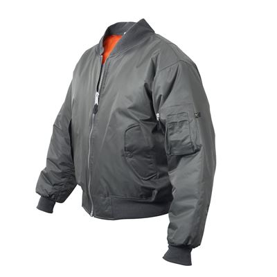 Veste ULTRA FORCE MA1 FLIGHT GRIS ROTHCO 7350 2