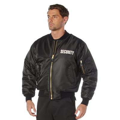 Veste SECURITY MA1 FLIGHT NOIRE ROTHCO 7357 3