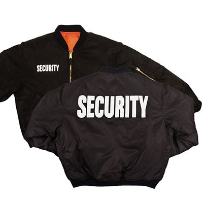 Veste SECURITY MA1 FLIGHT NOIRE