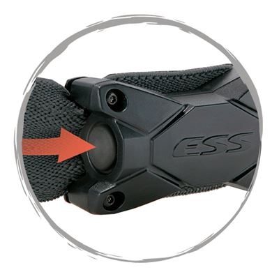 Lunettes tactiques NVG PROFILE TURBOFAN, ensemble NOIR ESS 740-0131 2