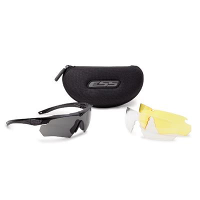 Lunettes CROSSBOW, lot de 3 verres + étui rigide