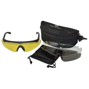 Lunettes tactiques REVISION Sawfly Z87 à trois verres monture noire d'occasion REVISION 4-0076-0234-G 2