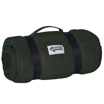 Deka FLEECE armystyl 190x140cm ZELENÁ