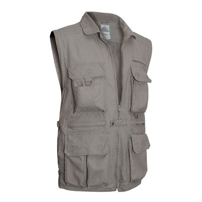 Veste SAFARI à manches amovibles KHAKI ROTHCO 7590 2