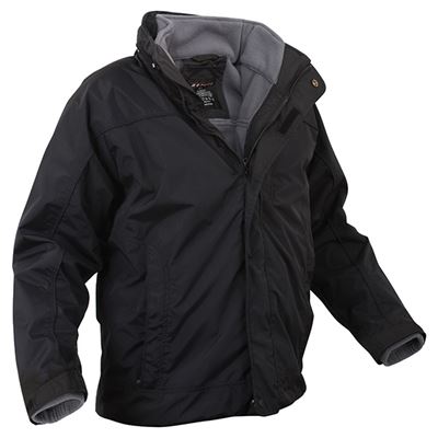Veste ALL WEATHER 3 en 1 NOIRE