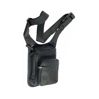 Étui vertical pour arme à feu avec fermeture à glissière NOIR