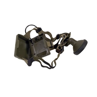 Lampe frontale halogène militaire FRANÇAISE LAGO originale CCE Armée française 7979-25 4
