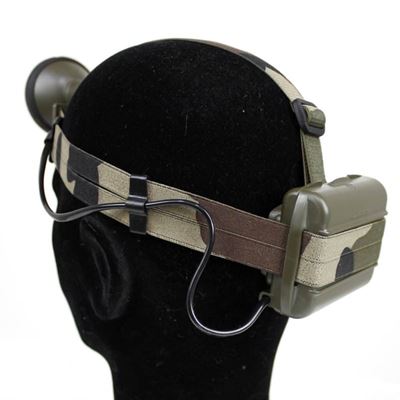 Lampe frontale halogène militaire FRANÇAISE LAGO originale CCE Armée française 7979-25 7