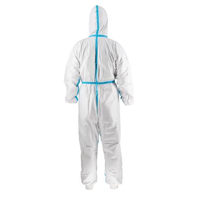 Combinaison de protection jetable OVERAL YADU avec capuche BLANCHE  801998 3