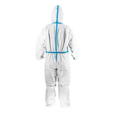 Combinaison de protection jetable OVERAL TTK avec capuche BLANCHE  801999 2