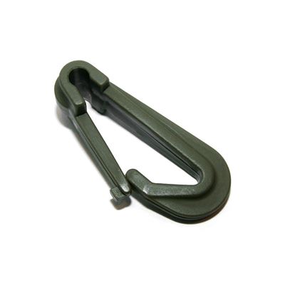 Mousqueton en plastique 46 mm VERT