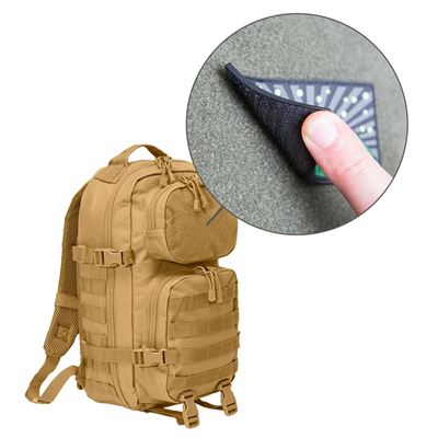 Sac à dos US COOPER VELCRO KHAKI BRANDIT 8022-70 2