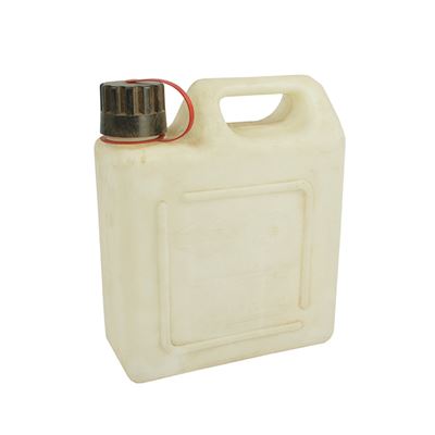 Bidon en plastique blanc 5 l