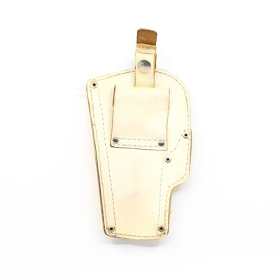 Étui ouvert en cuir BLANC pour pistolet, d'occasion Armée slovaque 8045697 2
