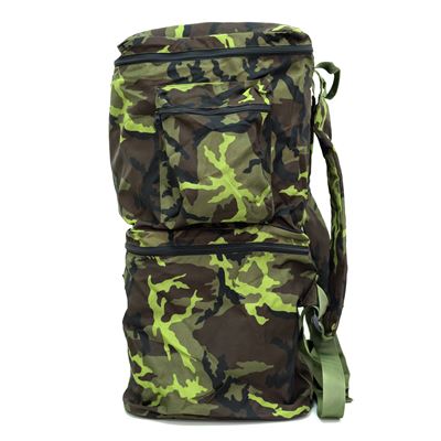 Sac à dos/sac de transport de l'Armée de la République tchèque, sac de transport à deux compartiments, modèle 95, couleur bois, d'occasion Armée tchèque 805851-G 3