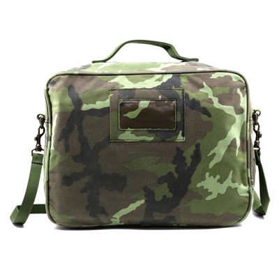 Taška na doklady s popruhem mosazná karabinka AČR vz.95 les použitá Armée tchèque 805852K-G 2