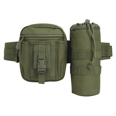 Sac banane ALLROUND avec étui pour bouteille VERT