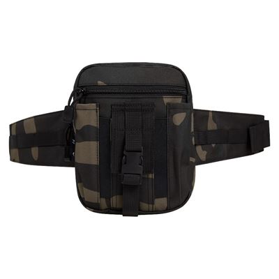 Sac banane ALLROUND avec étui pour bouteille DARK CAMO BRANDIT 8062-4 3