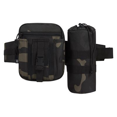 Sac banane ALLROUND avec étui pour bouteille DARK CAMO