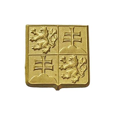 Insigne ČSFR, emblème doré