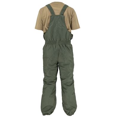 Pantalon à bretelles doublé français VERT ostatní 806506Z 2