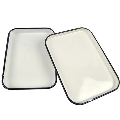 Coupelle hospitalière pour instruments, émaillée