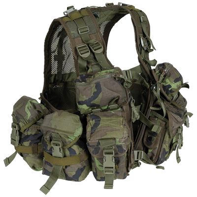 Gilet tactique 2007 AČR vz.95 forêt utilisé Armée tchèque 8080795-G 2