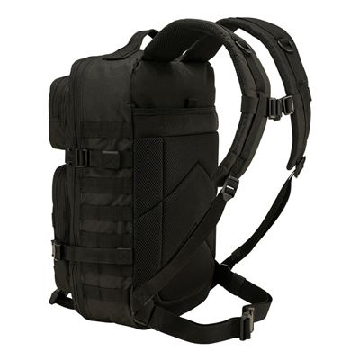 Sac à dos US COOPER VELCRO grand NOIR BRANDIT 8098-11002 3