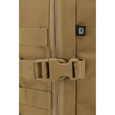 Sac à dos US COOPER VELCRO grand CAMEL SABLE BRANDIT 8098-20070 2